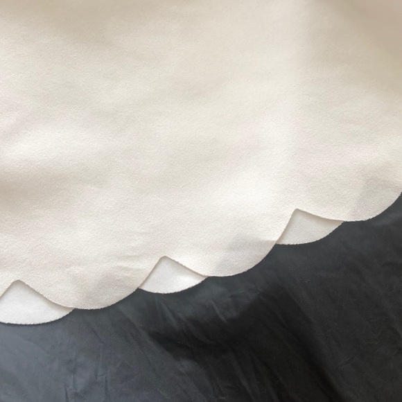 Aqua Ivory Cloud Trim Dress - Picture 4 of 4